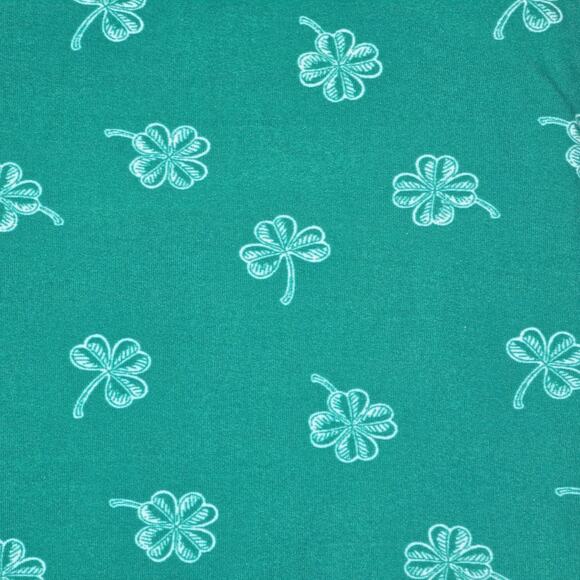LuLaRoe TC Leggings Clover Shamrock Green St Patrick Day Tall Curvy Buttery Soft - Picture 3 of 9